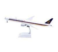 RIVPAHGQ Replica Aircraft Models 36CM Miniature Passenger Plane Model 1:200 For Singapore Airlines B777-300ER 9V-SWZ Scale Model Aircraft Replicas Miniature Airplane Model