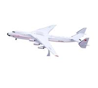 RIVPAHGQ Replica Aircraft Models 42CM Scale Miniature Aircraft Model 1:200 For Antonov AN-225 CCCP-82060 Red Waistline Finished Airplane Model Kit Miniature Airplane Model