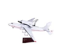 RIVPAHGQ Replica Aircraft Models 42cm Scale Model Airplane 1:200 Ukraine Russia Mriya For Antonov An-225 Blizzard Transport Aircraft With Stand Miniature Airplane Model(An-225+)