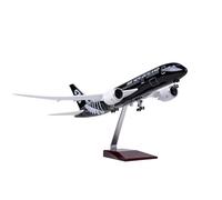 RIVPAHGQ Replica Aircraft Models 43cm B787 Scale Model Airplane 1:130 Air New Zealand For Boeing 787 Aircraft Model Civil Aviation Cargo Plane Miniature Airplane Model(NO light)
