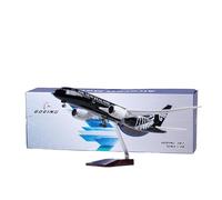 RIVPAHGQ Replica Aircraft Models 43cm B787 Scale Model Airplane 1:130 Air New Zealand For Boeing 787 Aircraft Model Civil Aviation Cargo Plane Miniature Airplane Model(With light)