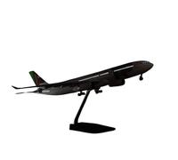 RIVPAHGQ Replica Aircraft Models 47cm Metal Die Casting Model Aircraft 1/135 Scale Portugal Airline Passenger Aircraft Model For Airbus A330 Miniature Airplane Model(With light)