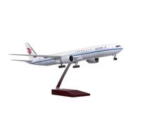 RIVPAHGQ Replica Aircraft Models 47cm Miniature Model Civil Aircraft 1:157 Air China For Boeing 777-300 Scale Alloy Airplane For Adults Miniature Airplane Model(NO light)