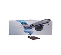 RIVPAHGQ Replica Aircraft Models 47cm Miniature Model Civil Aircraft 1:157 Etihad Airways For Airbus A380 Scale Alloy Airplane Display For Adults Miniature Airplane Model(NO light)