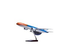 RIVPAHGQ Replica Aircraft Models 47CM Scale 1:157 Airplane Replica For Boeing B777 KLM Air Airlines Die-Cast Model Aircraft With Lights Miniature Airplane Model(With light)