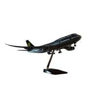 RIVPAHGQ Replica Aircraft Models 47cm Scale Aircraft Die Casting Model 1:160 Lufthansa For Boeing 747-8 Airplane Replica Ornaments Miniature Airplane Model(With light)