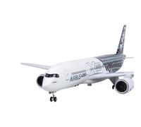 RIVPAHGQ Replica Aircraft Models 47CM Scale Airplane Model 1/142 Civil Aviation Aircraft For Airbus A350 XWB Prototype Plane Replica Miniature Airplane Model(With light)