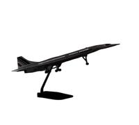 RIVPAHGQ Replica Aircraft Models 50cm Miniature Model Civil Aircraft 1:125 For Air France Concorde Scale Alloy Airplane Display For Adults Miniature Airplane Model(With light)