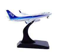 RIVPAHGQ Replica Aircraft Models 8CM For ANA B737-700 JA02AN 1:400 Finished Airplane Replica Highly Detailed Airliner Model Miniature Airplane Model
