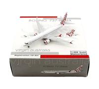 RIVPAHGQ Replica Aircraft Models 9cm Scale Airplane Models 1/400 For Virgin Atlantic B737 MAX8 VH-8IA Exquisite Die-cast Aircraft Miniature Airplane Model