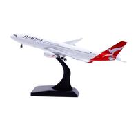 RIVPAHGQ Replica Aircraft Models 9cm Scale Civil Aircraft 1/400 For Qantas For Airbus A330-200 VH-EBN Exquisite Finished Model Airplane Miniature Airplane Model
