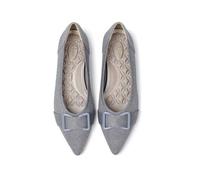 Rivsoi Comfortable Knit Ballet Flats for Women Arch Support Dress Shoes | Pointed Toe Womens Flats, Memory Foam & Anti-Slip Sole, for Standing All Day, Work, Office, Casual Friday, Travel, Slip on