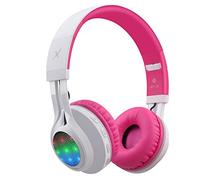 Riwbox WT-7S Kids Bluetooth Headphones Light Up, Foldable Stero Wireless Headset with Microphone and Volume Control for PC/Tablet/TV/Travel