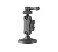 Rixavleo Metal Arm Clamp Mount for Insta360/DJI/GoPro，Magnetic Base - 1-4 Joint Ball，Secure Non-Slip Grip
