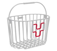 Rixen & Kaul Alumino Front Basket 16l One Size Silver