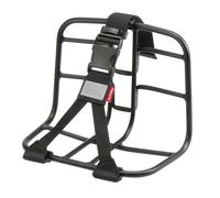Klickfix Variorack Sport Front Pannier Rack Silver One Size Black
