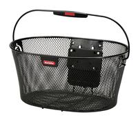 Rixen & Kaul Oval Front Basket 16l Black One Size Black