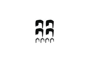 RIXEN-KAUL Klickrail Oversize Pannier Hook Set