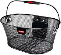 Rixen&kaul Oval Front Basket 16l Black
