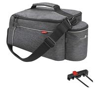 Rixen&kaul Rackpack Light Uniklever Klickfix Carrier Bag 8l Grey