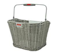 Rixen & Kaul Structura Retro Front Basket - Stone Grey