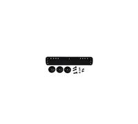 RIXENKAUL Rixen & Kaul Unisex's Twist Hook Rail and Fittings Luggage, Black, One Size