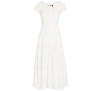 Rixo Jaclyn Broderie Anglaise Cotton Midi Dress - Ivory - 16 (UK 16 / XL)
