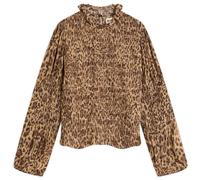 RIXO Women's Gardenia Mila Leopard Top Brown