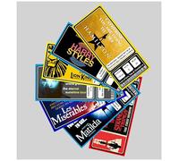 Rixon and Bryce Personalised Gift Ticket Theatre Concert Show Gig Ticket Gift, Customisable with Name, Event Details, Venue, Date, Any Event Themed Design with Envelope