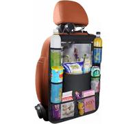 Rixotix auto Back pew Organizer Oxford Cloth and Plastic Storage Bag for Auto Durable and Spacious Design,vehicle Organiser automobile place,Organiser, Car Back Seat Organizer for Kids,