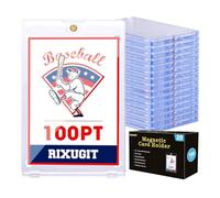 RIXUGIT 20 Pack 100pt One Touch Magnetic Card Holders for Trading Cards