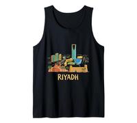 Riyadh Saudi Arabia Travel Souvenir City Landmark Gift Tank Top