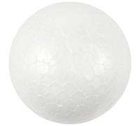 RIYAN 10 x Modelling Craft Polystyrene Foam Ball Sphere 6cm-White