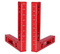 RIYAN 2 Pcs Positioning Squares Right Angle Woodworking Carpenter Tool Clamping Square