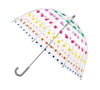 RIYAN Kid's Clear Umbrella Men's and Women's Children's Umbrellas Transparent Long Handle Umbrella
