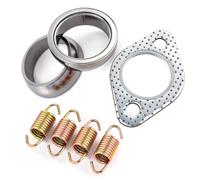 Riyitauto Exhaust Gasket Spring Rebuild Kit for Polaris Sportsman 400 450 500 2001-2014 Ranger 400 425 500 Scrambler 500 Hawkeye 400 Worker 500