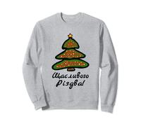 Rizdwo Chrystowe Christmas Tree Ukraine Ukrainian Greeting Sweatshirt