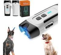 RIZENCE Anti Barking Device for Dogs, 2025 Upgraded 2X Ultrasonic Dog Barking Deterrent Devices, Humane & Harmless Stop Barking Behavior Correct, Safe Dogs Training Tool for Indoor Outdoor Use