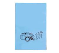 RIZGHWOY 100 Sheets Lens Cleaning Tissue Paper, Non Abrasive Microscope Camera Wipes for Glasses Eyepieces, with Booklet Design for Easy Dispensing