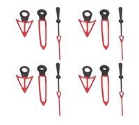 RIZGHWOY 10pcs Watch Pointer Set with Luminous Hour Minute Second Hands for NH35 NH36 Mechanical Watches (SK-24)