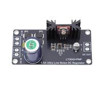 RIZGHWOY 12V Linear Regulated Power Supply Board Low Noise Development Board Accessory with LT3042 Chip for Sound Systems and Electronic Prototyping
