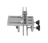 RIZGHWOY 3 in 1 Dowelling Jig Drill Guide Kit with Durable Self Centering Hole Puncher for Woodworking Projects Made of Aluminum Alloy with 600mm Spacer Sleeve/Shaft Extender