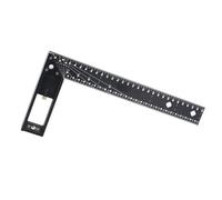 RIZGHWOY 45/90 Degree Multifunctional Gauge Right Angle Ruler Reliable Measuring Tool for Schools 12in High Carbon Steel