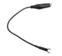 RIZGHWOY 4Pcs Oscilloscope Probe Ground Wire with Clip Lightweight Easy to Use for Technicians Safe RoHS Certified