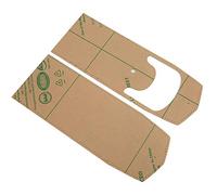 RIZGHWOY Acrylic Bag of High Precision Pencil Bag Easy for Transparent Leather Acrylic Made of Handmade Leather