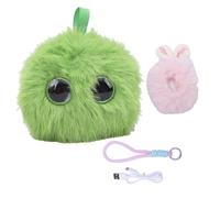 RIZGHWOY AI Smart Robot Interactive Plush Toy AI Companion for Kids with Voice Cloning Multilingual Dialogue Emotional Learning (Green (Saturday))