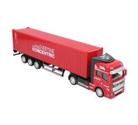 RIZGHWOY Alloy container: Toy Toy High Simulation Car Vehicle, Easy to Use for the Collection, 4 Colors Available, Retirement Function (Container Truck)