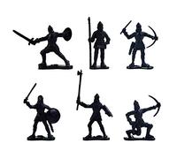 RIZGHWOY Ancient Soldier Model Toy, Exquisite Military Soldiers Figures for the DIY Meeting, Which Is over 3 Years Old, 12 8 War Horse 8 Cavalry (Ancient Soldier Model)