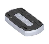 RIZGHWOY Anti Stress Metal Magnetic Card Slider for Anxiety, ADHD, Autism, Mini Ti Alloy Antistress Toy for Busy Hands, Pocket Size (Black Silver)