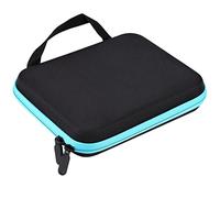 RIZGHWOY Aromatherapy Essential Oil Storage Case Complete Protection 63 Slots Portable Organizer for Moving House Lightweight (Blue)